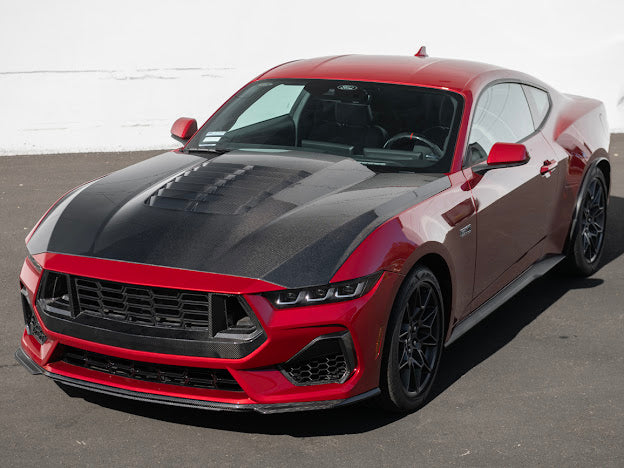 2024-UP MUSTANG S650 | GT500 PACKAGE FRONT VENTED HOOD